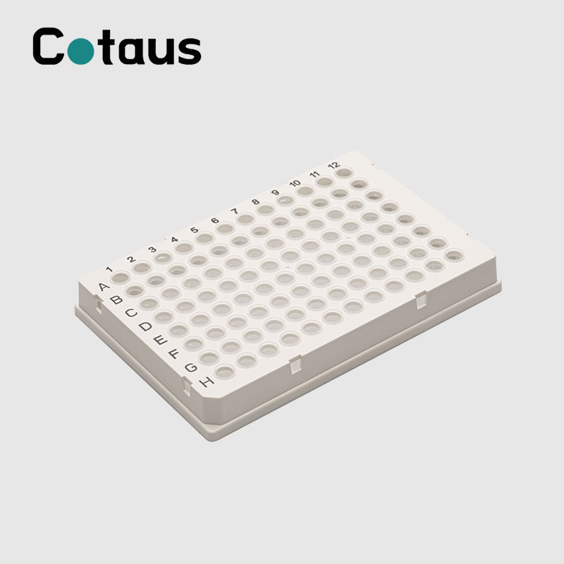 96 Well 0,2ml Double Color Full Skirt PCR Plate